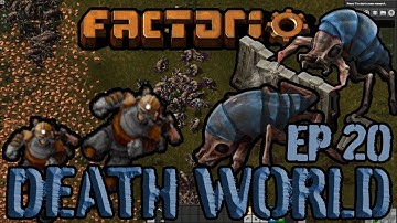 FACTORIO DEATHWORLD with JD-PLAYS | Back to Work - Episode 20