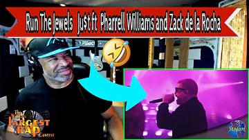 Run The Jewels   Ju$t ft  Pharrell Williams and Zack de la Rocha  - Producer Reaction