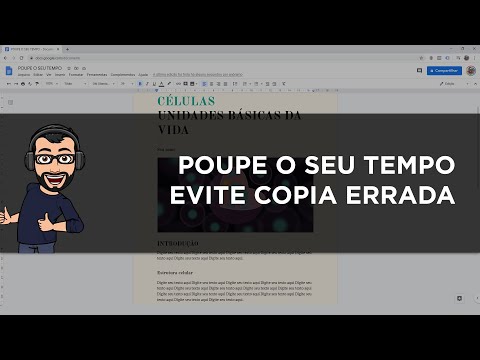 COMO COPIAR E COLAR PARA O GOOGLE DOCS SEM PERDER A FORMATAÇÃO