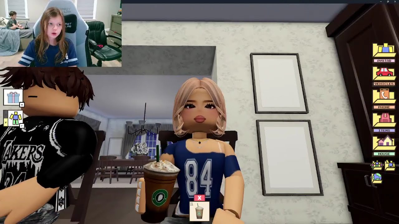 Мой папа берет меня в продуктовый магазин.