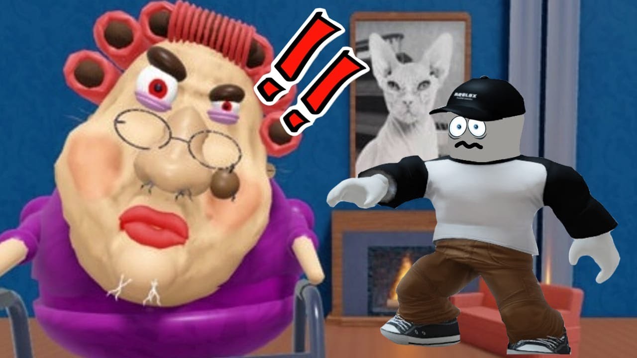 SCAPPO DALLA NONNA DI ROBLOX