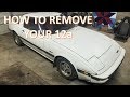 How To Remove An RX7 12a