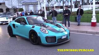 Supercars in Monaco Part 1 - Enzo, 2x 599 GTO, GT2 RS