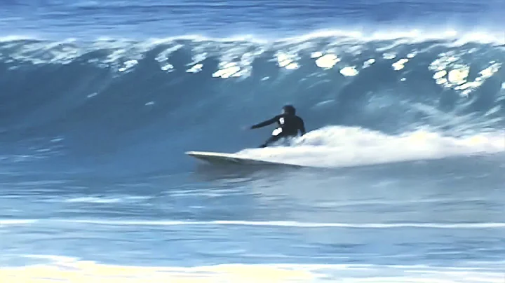 Terry Fitzgerald and Shaun Tomson at Jeffrey's Bay...