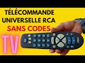 Comment programmer une tlcommande tv universelle rca sans code