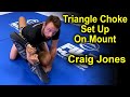 New BJJ Triangle Choke Set Up On The Mount by Craig Jones