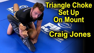 New BJJ Triangle Choke Set Up On The Mount by Craig Jones