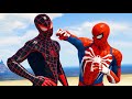 Spider Man PS5 vs Spider-Man PS4 | SPIDERMAN & HULK - What If Battle Superheroes