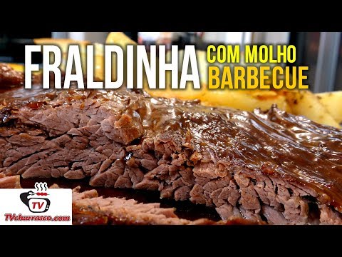 Churrasco de Forno - Como Fazer Fraldinha Assada com Molho Barbecue - Tv Churrasco