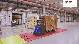 Automated Guided Vehicles van Toyota Material Handling Nederland