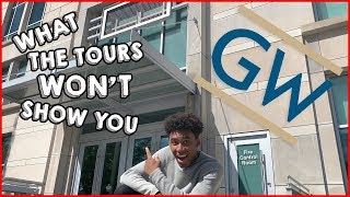 WHAT GWU COLLEGE TOURS WON'T SHOW YOU (DORMS, GYM, & MORE)