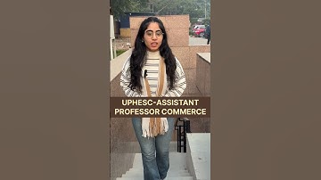 Success in UPHESC- ASSISTANT PROFESSOR COMMERCE! Contact HUMAN PERITUS!