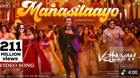 Manasilaayo Video | Vettaiyan |Rajinikanth | Anirudh Ravichander |Manju Warrier |T.J.G 44 wk Earning
