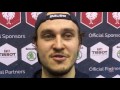 Jesse Virtanen of Lukko Rauma after a semi-final game vs Karpat Oulu