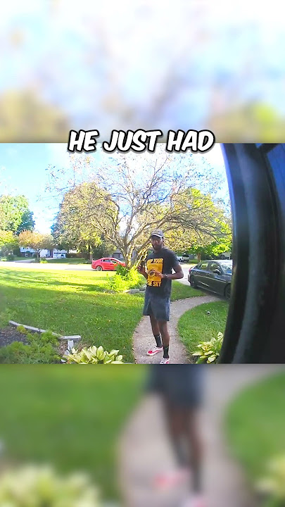 He had the best response to their camera 🕺