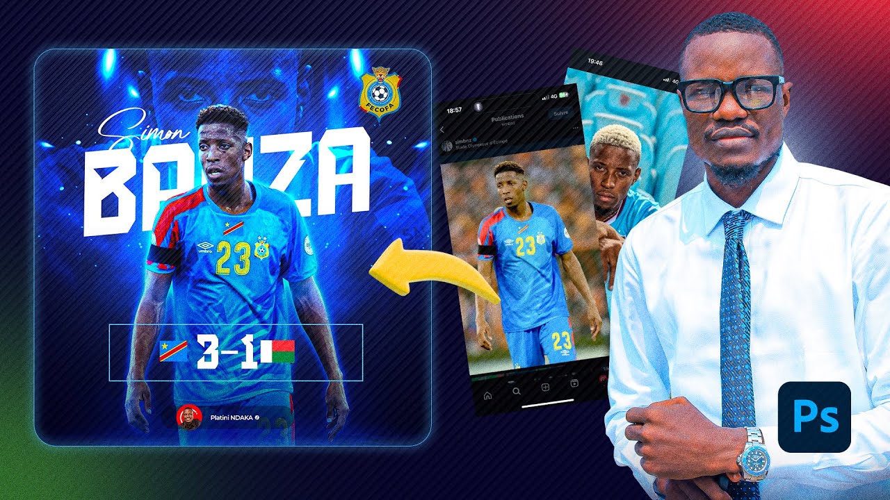 Masterclass sur Adobe Photoshop : Créer un visuel sportif Pro avec Lighting