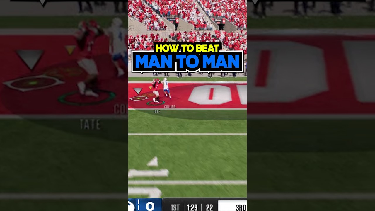 HOW TO BEAT MAN COVERAGE 