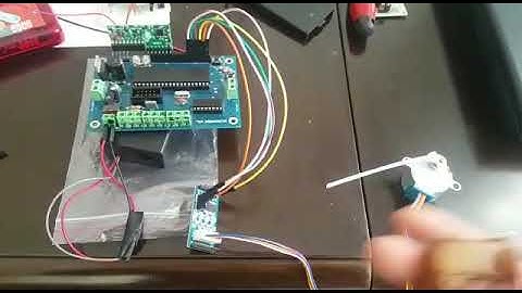 PIC 16F877 ile kablosuz step motor kontrolü