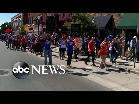 Protesters rally across US to push for gun control