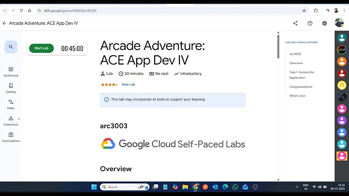 Arcade Adventure: ACE App Dev IV || Lab Solution || Google Cloud Arcade 2025