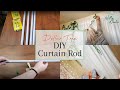 Dollar Tree DIY Curtain Rods | Dorm Room DIY Curtain Rods | Dollar Tree DIY Dorm Decor