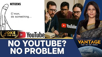 As YouTube Crashes, Users Unleash Memes on Social Media | Vantage with Palki Sharma