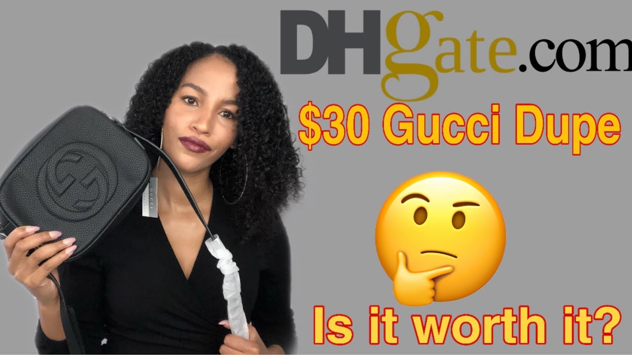$30 DHgate Gucci Soho Disco Bag Unboxing & Review | Is it worth it???? - YouTube