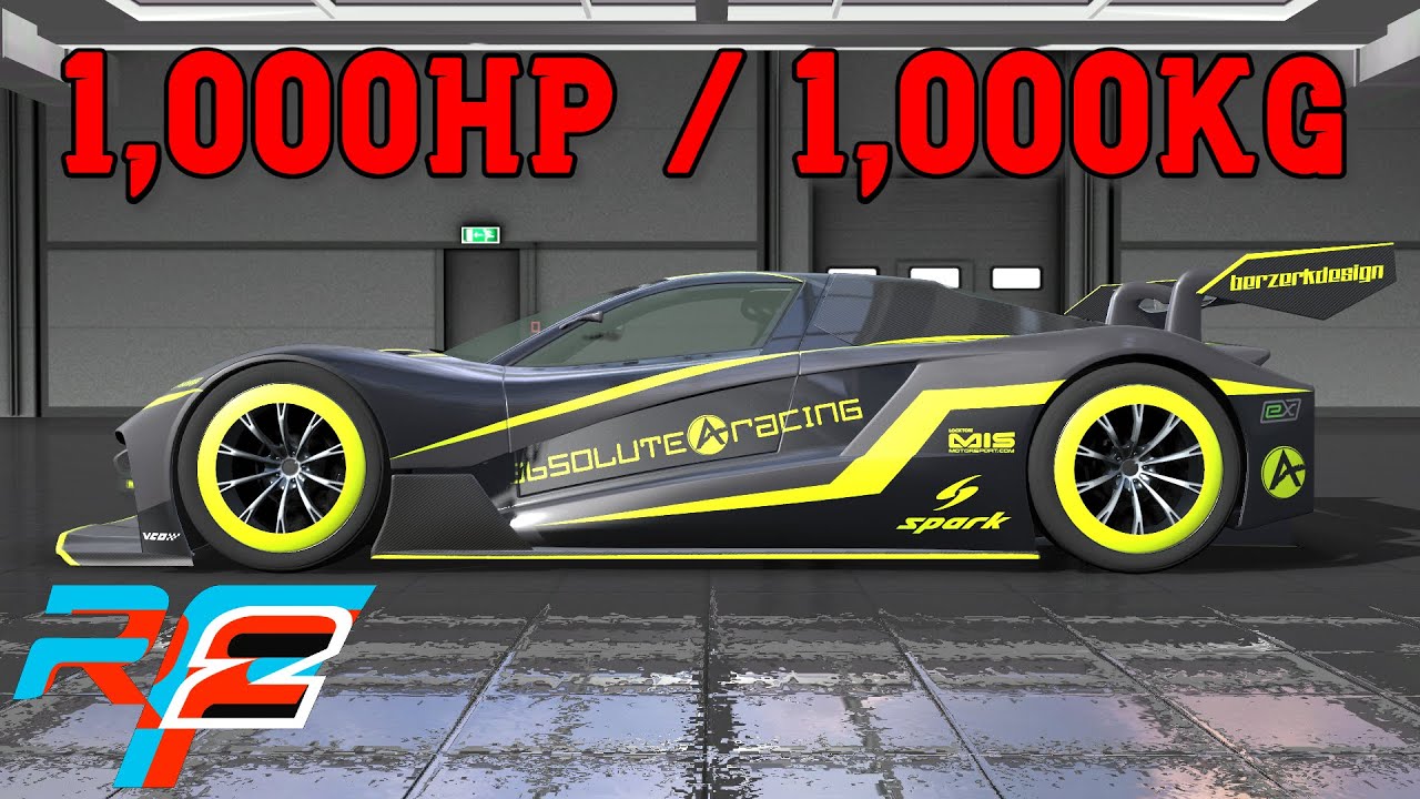 Testing an Electric Monster - rFactor 2 eX Zero 2021 Review - YouTube