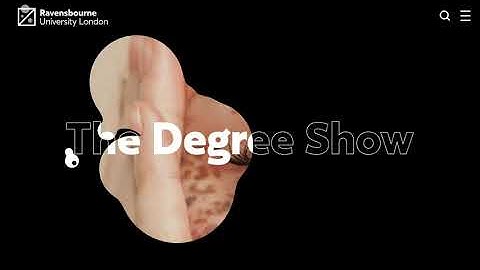 Ravensbourne 2020 Blobs, 3 different types, created with Paper.js