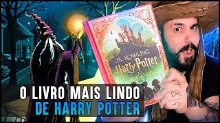 O MAIS PERFEITO LIVRO DE HARRY POTTER JÁ FEITO - PEDRA FILOSOFAL ILUSTRADO MINALIMA