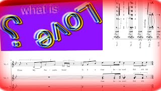 Video thumbnail of "what is love? - Bill Wurtz (Transcribed)"