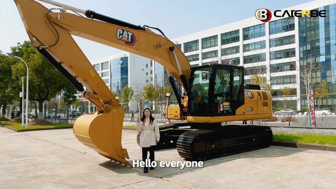 CATERPILLAR 323GX Excavator Unboxing & Full Spec Walkthrough