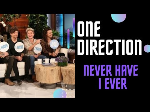 One Direction Never Have I Ever Oynuyor (Türkçe Altyazılı)