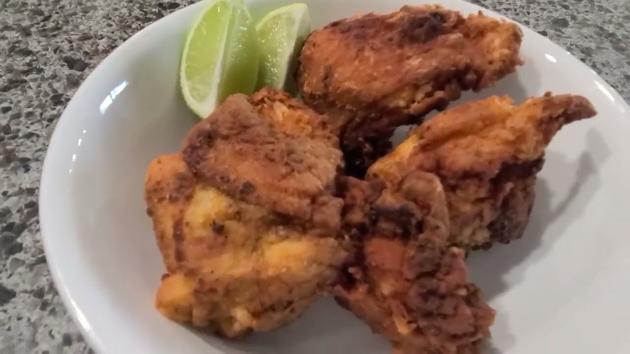 Puerto Rican Fried Chicken Chicharron De Pollo YouTube