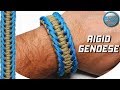 How to make Paracord Bracelet Rigid Genoese - World of Paracord Tutorials DIY Paracord