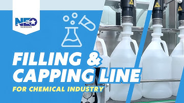 Bottle Washing Filling Capping Line for Chemical Industry |Overflow Filling Machine|Neostarpack