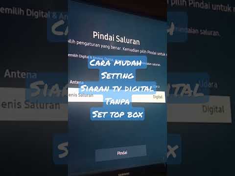 cara setting siaran