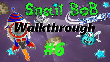 Snail Bob 4: Space - Walkthrough Level 6