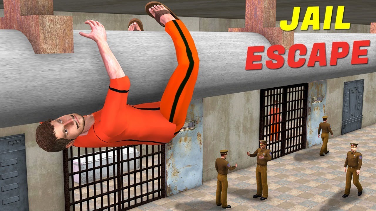 New Comedy Video Thief Jail Escape Comedy Video