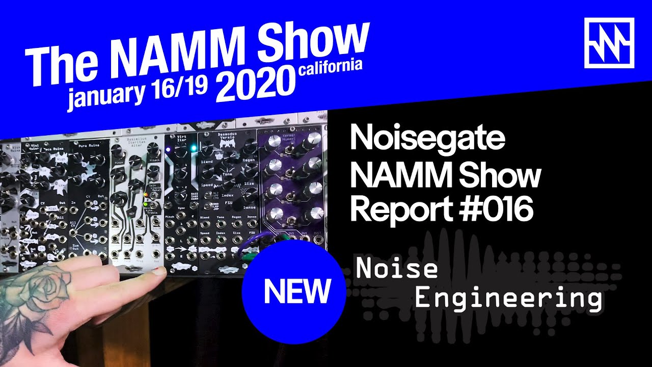 NAMM 2020: New Noise Engineering Eurorack Modules - Virt Iter, Desmodus Versio & Univer Inter