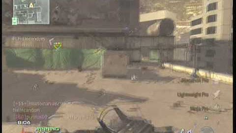 Modern Warfare 2 Gameplay (FFA Highrise)
