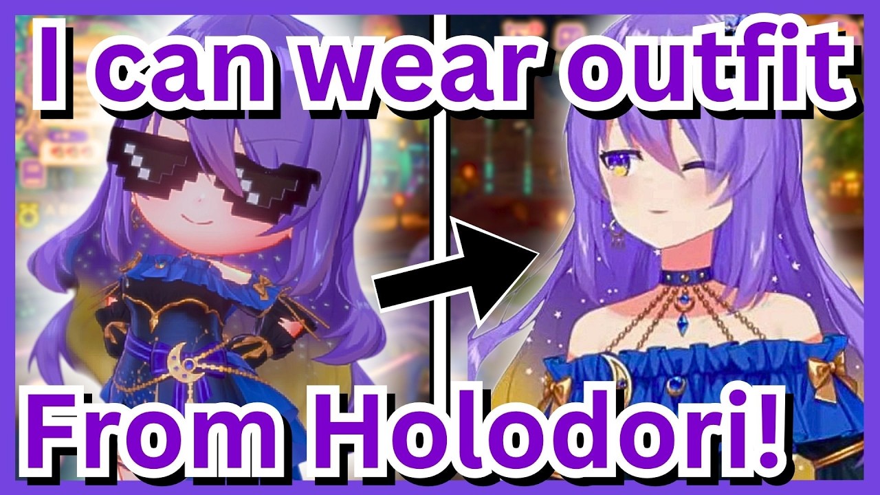When Moona Finally Can Wear Outfit From Hololive Dreams