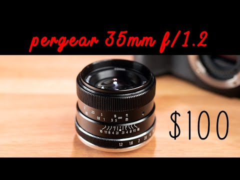 Cheap, Fast but is it Good? Pergear 35mm f/1.2 In-Depth