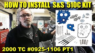 STEP BY STEP INSTALL OF THE S&S COMPLETE 510C KIT - PT 1
