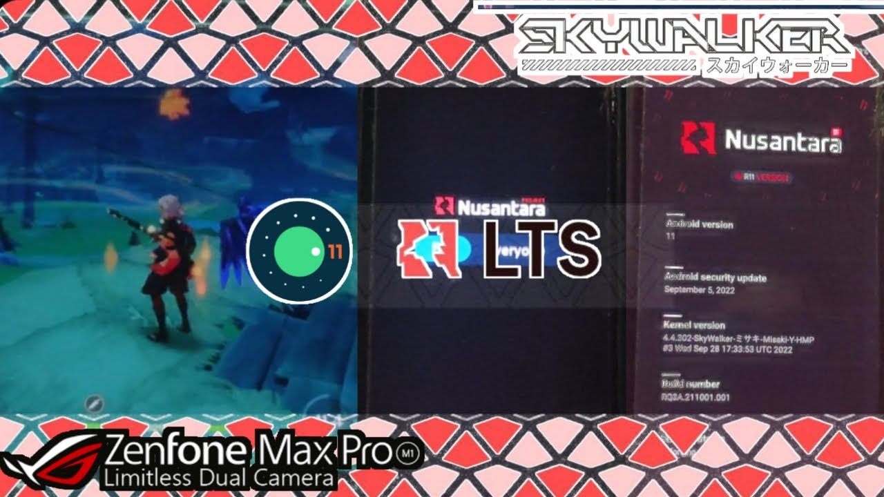 Install dan review custom rom Nusantara Project ELTS di asus zenfone ...