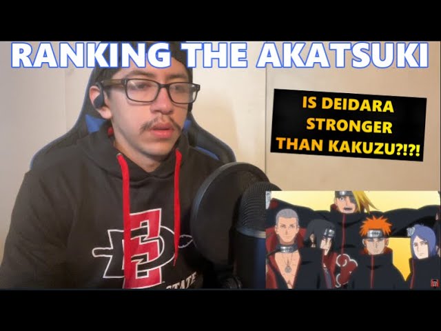 Naruto: O ranking definitivo da Akatsuki