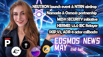 COSMOS NEWS: NTRN AIRDROP, MESH SECURITY, HERMES, SKIP & MORE!!