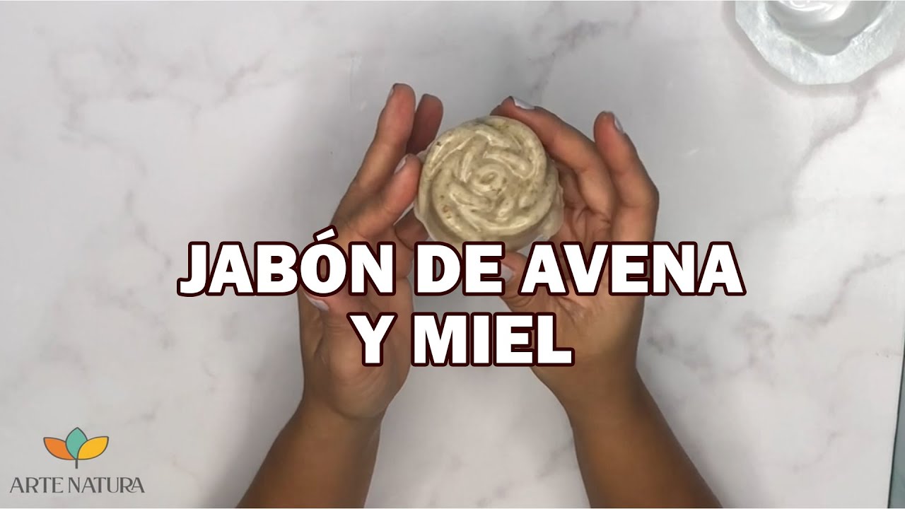 El más delicioso Jabón de Avena y Miel, disfruta de sus beneficios