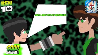 Saad Makes The Worst Joke And Regrets It Ben 10 Saad Asubaei