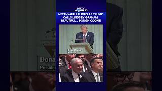 Netanyahu Laughs as Trump Calls Senator Lindsey Graham 'Beautiful...Tough Cookie'